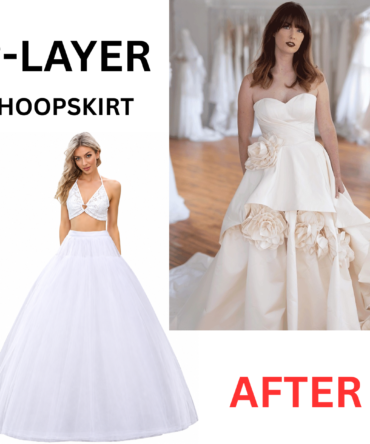 Trending Cancan Hoopskirt designed to add beautiful volume, flare, and structure to lehengas, gowns, and flared dresses. Lightweight and comfortable, it helps create an elegant, fuller silhouette for special occasions.