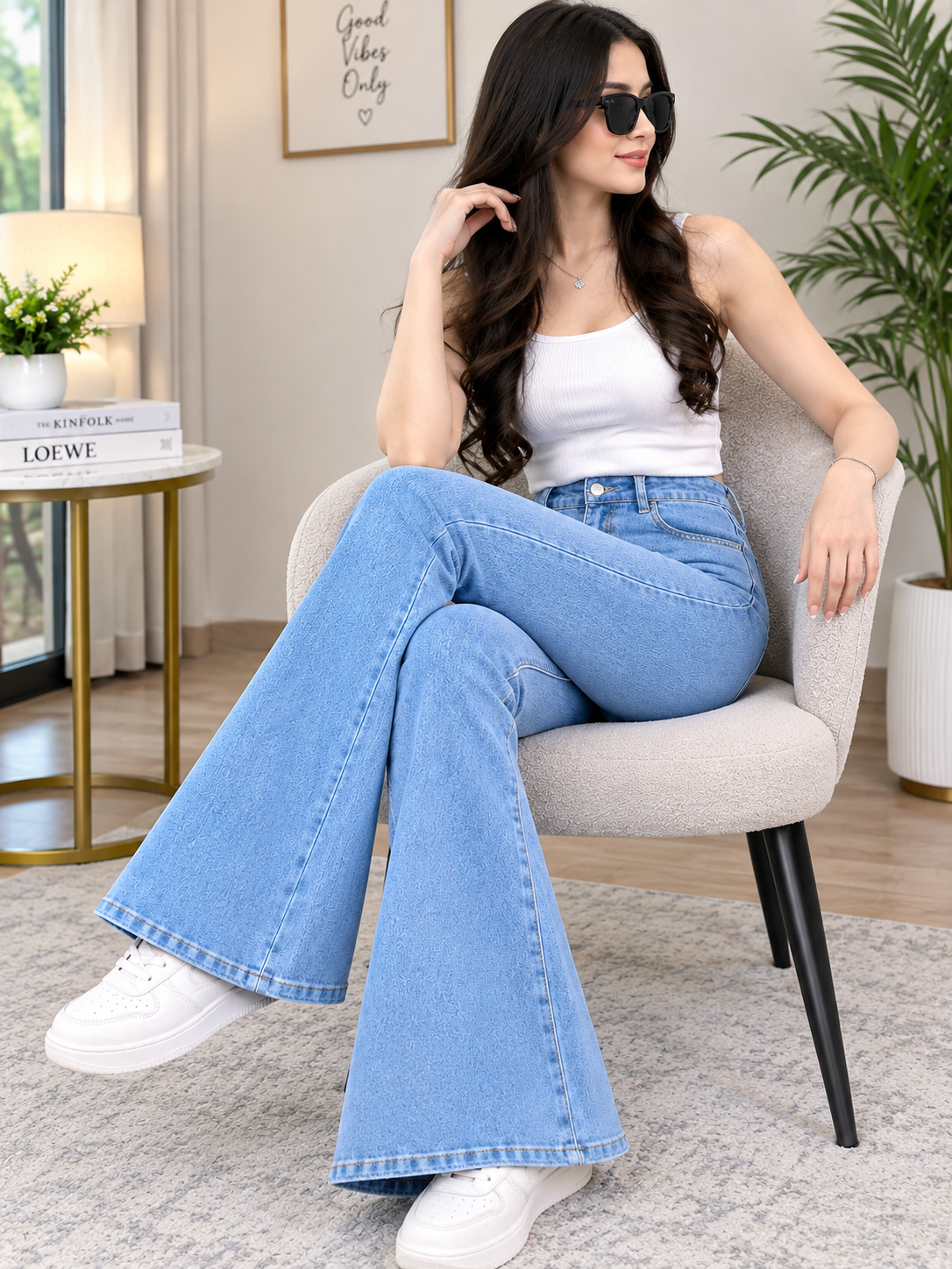 Women & Girls Bellbottom jeans - Image 3